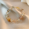 Shangjie Oem Joyas Fashion Bracelet Bracelet Strawberry Quartz Bracelets